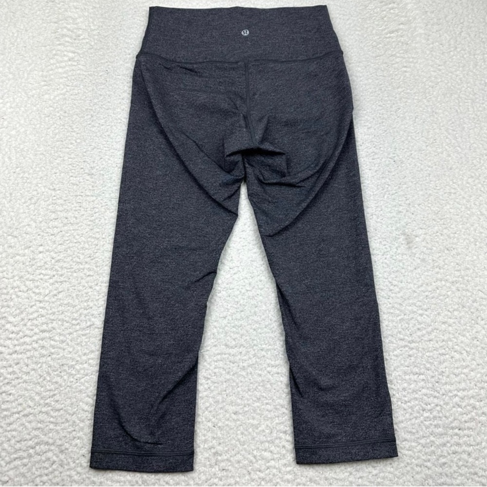 Lululemon Wunder Under Leggings Women's 8 Crop High Waist Stretch Yoga
